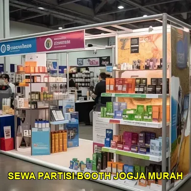 sewa partisi booth jogja murah